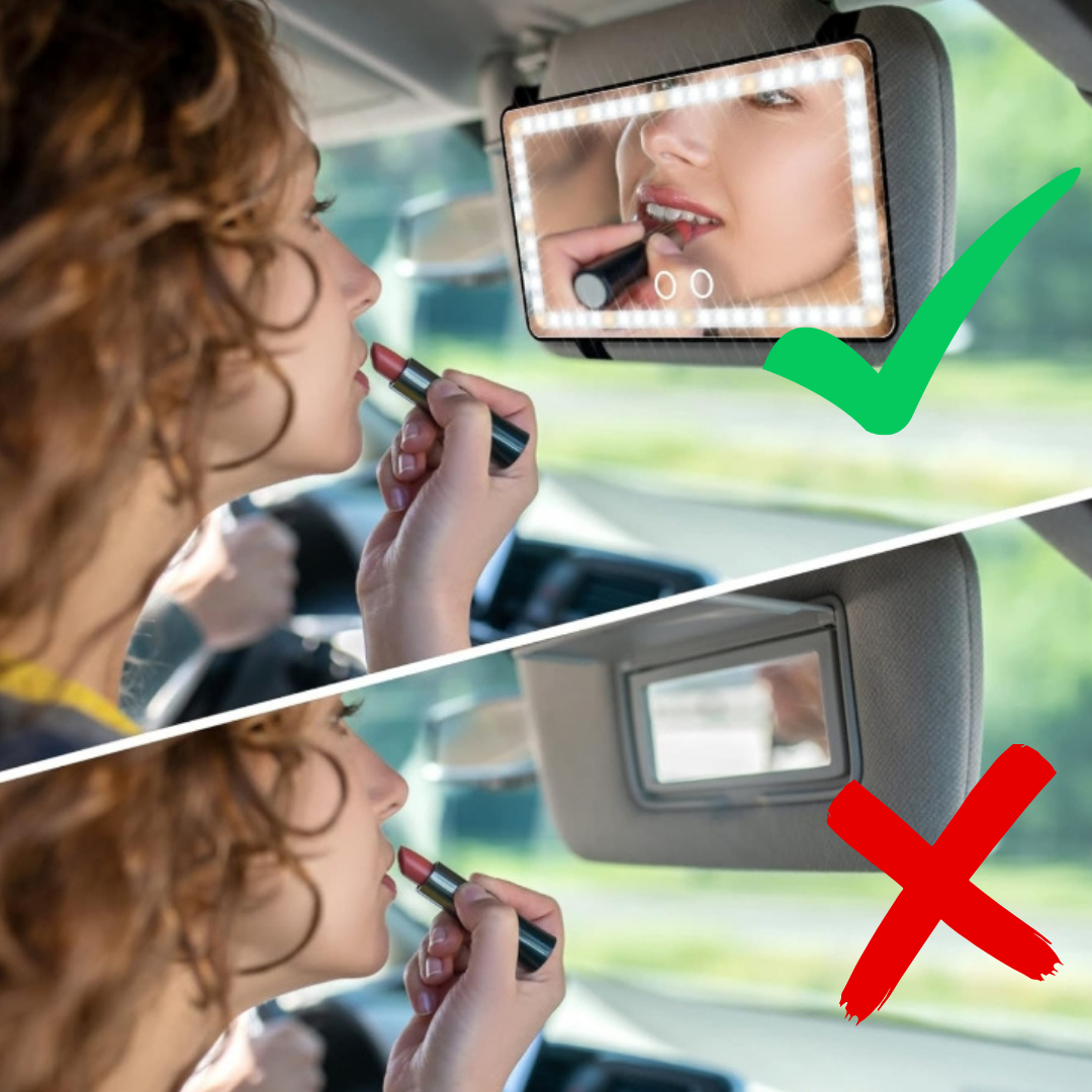 キラキラLEDメイクミラー™