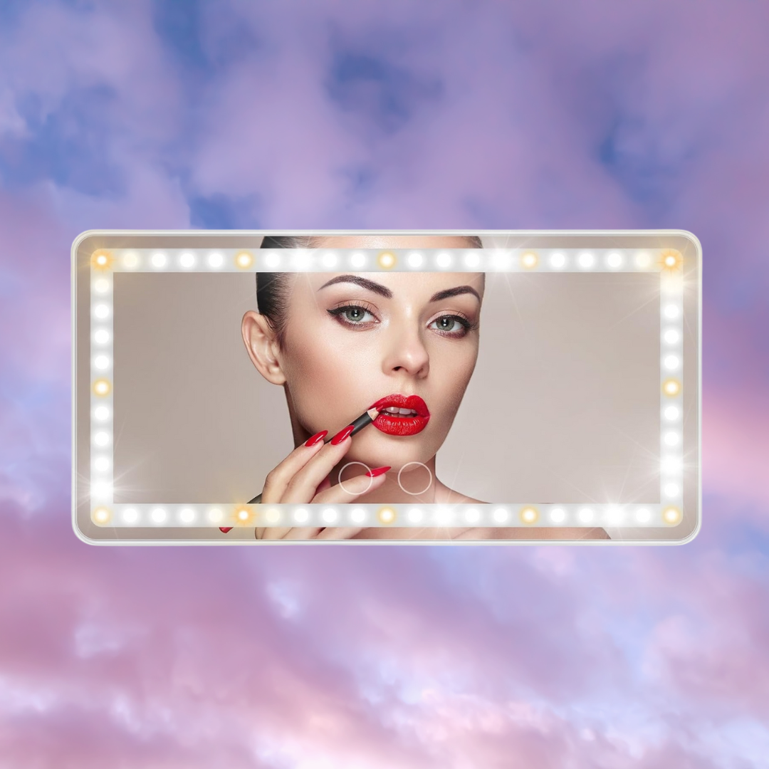 キラキラLEDメイクミラー™
