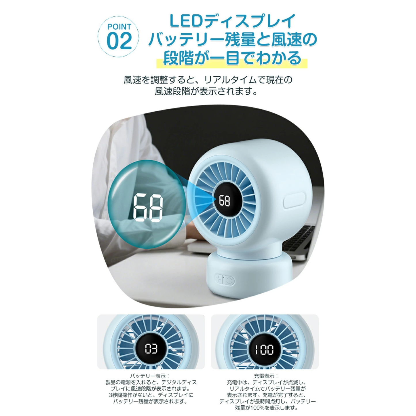 CoolGrip™ ベビーカー冷却ファン