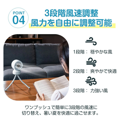 CoolGrip™ ベビーカー冷却ファン