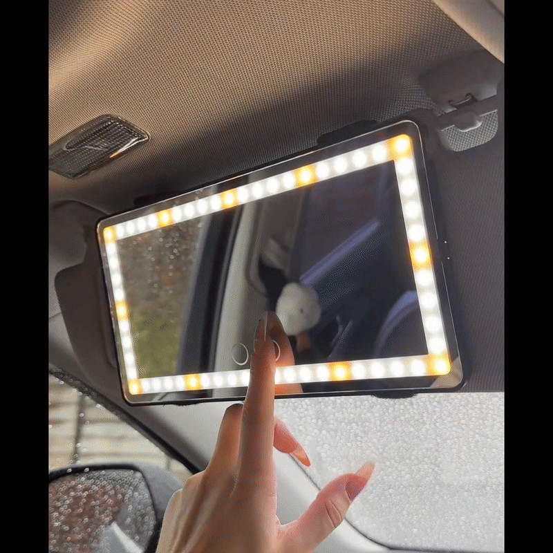 キラキラLEDメイクミラー™